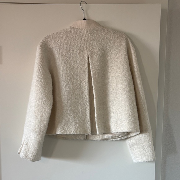 ME+EM Cream Boucle'Swing Jacket - Picture 11 of 12